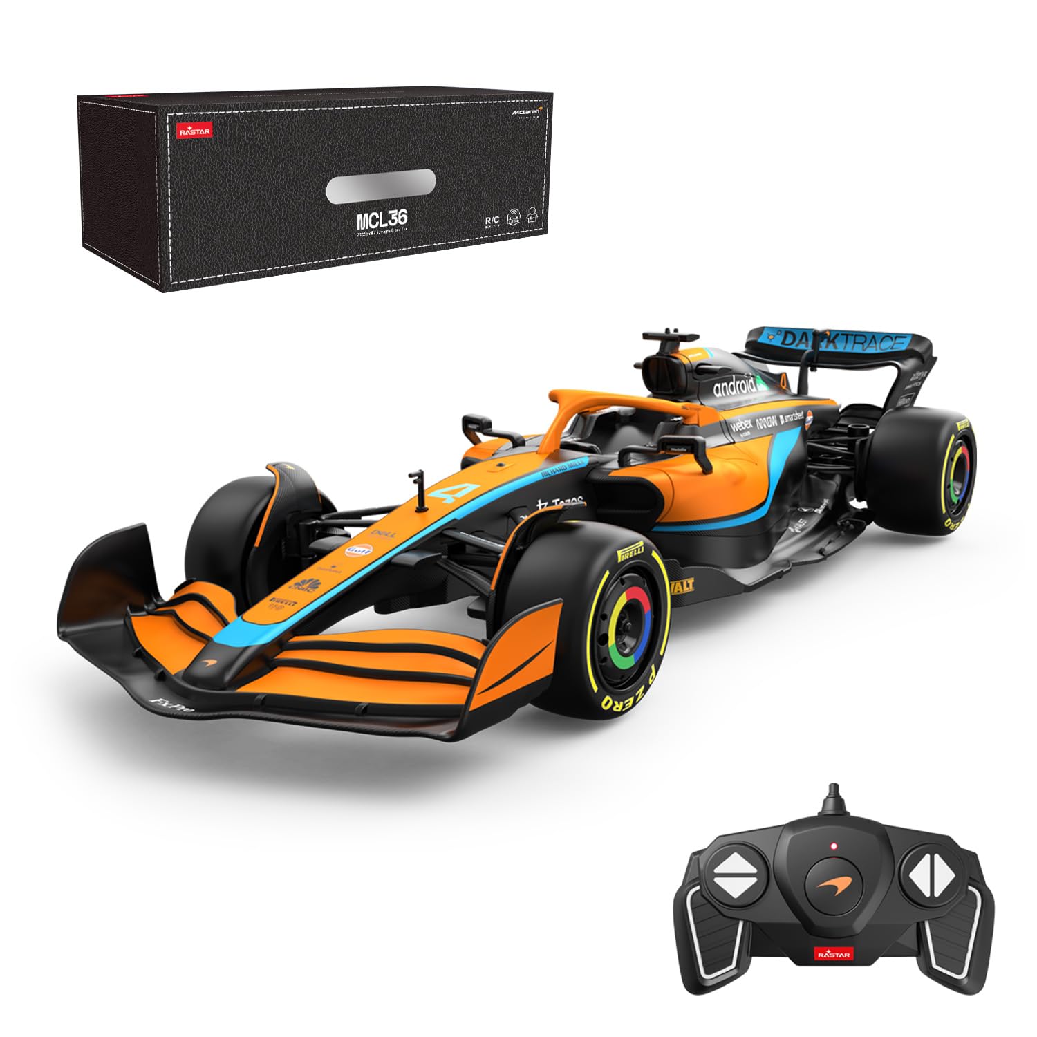 RASTAR Red Bull F1 1/18 Scale RC Car - 2022 Oracle Racing Remote Control Formula 1 RB18 Sergio Perez Model - Dark Blue 2.4G for Kids Adults