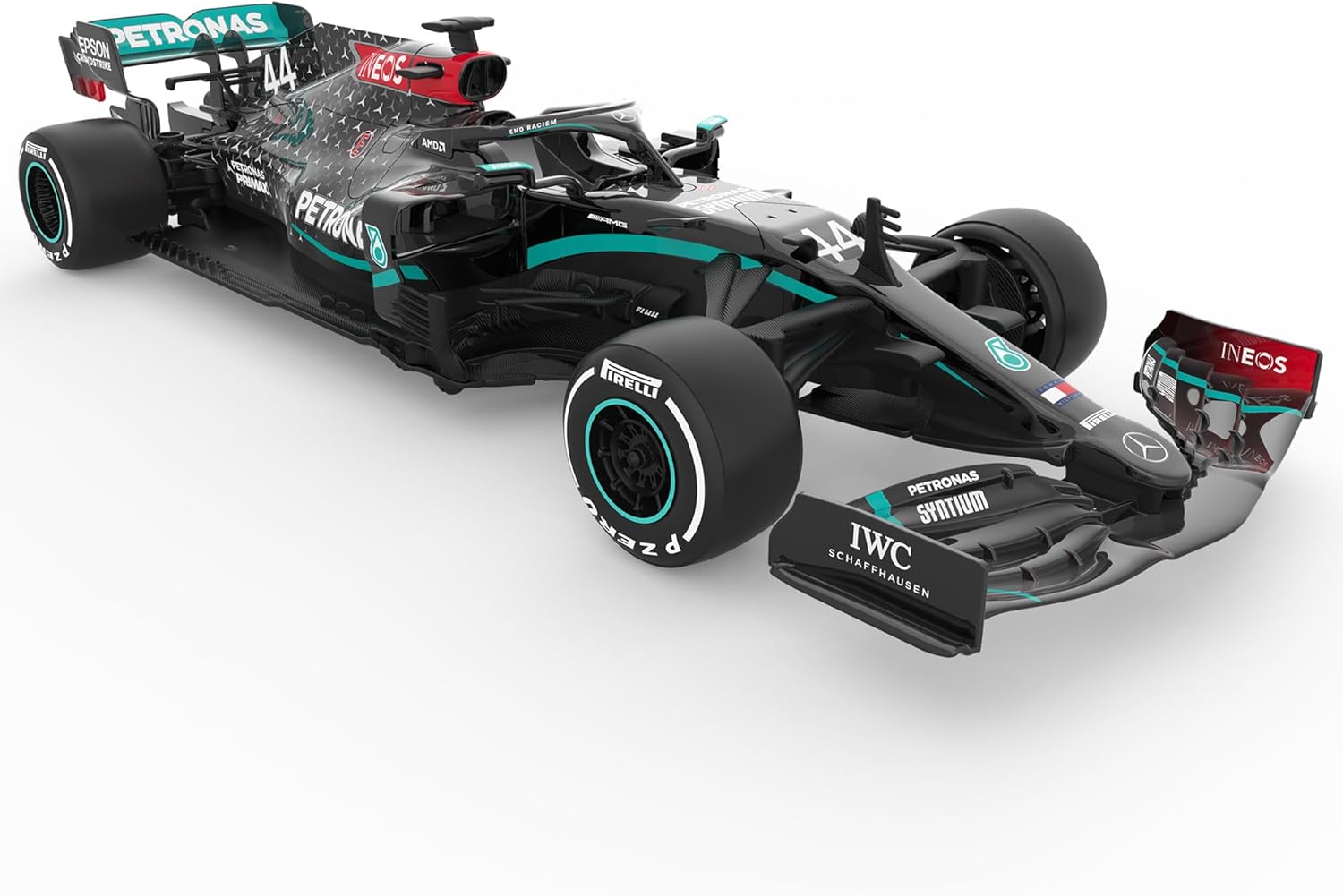 Voltz Toys Authentic Licensed 1:18 Mercedes-Benz F1 W11 Remote Control Car - F1 Collection RC car Series for Kids and Adults - 2.4GHz RC Car for Gift (1:18 Mercedes-Benz F1 W11)